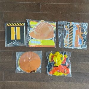 Construction Party Decoration Set